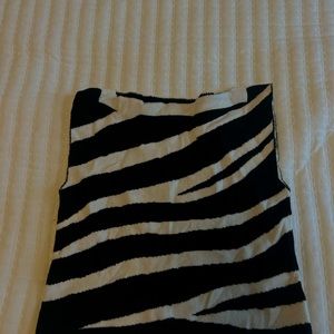 Zebra top